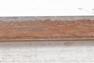アンティーク建具　どこか懐かしい雰囲気を感じるガラス扉1枚(ドア、ガラス戸)(R-073856)