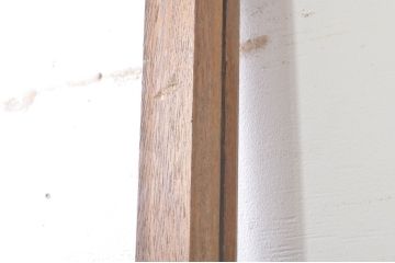 アンティーク建具　どこか懐かしい雰囲気を感じるガラス扉1枚(ドア、ガラス戸)(R-073856)