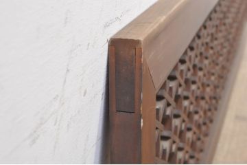 アンティーク建具　華やかな和の空間を演出する組子欄間1枚(明り取り、明かり取り)(R-073861)