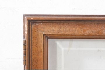 中古　マホガニー　DREXEL HERITAGE(ドレクセルヘリテイジ)　両開き　シンプルながらも上品なデザインが魅力的!キャビネットの扉2枚1対(ガラス扉、建具)(R-073862)