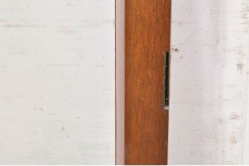 中古　マホガニー　DREXEL HERITAGE(ドレクセルヘリテイジ)　両開き　シンプルながらも上品なデザインが魅力的!キャビネットの扉2枚1対(ガラス扉、建具)(R-073862)