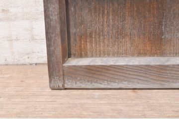 アンティーク建具　上質な和の空間を演出するガラス小窓2枚セット(ガラス窓、ガラス戸、引き戸)(R-073863)