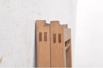 アンティーク建具　上質な和の空間を演出するガラス小窓2枚セット(ガラス窓、ガラス戸、引き戸)(R-073863)