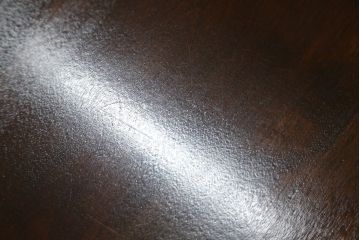 中古　松本民芸家具　斜めにすっと伸びた脚がスタイリッシュで印象的な#67型座卓I(ローテーブル、センターテーブル)(定価約20万円)R-073871)