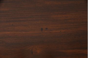 和製アンティーク　総紫檀(シタン)材　漆塗り　上質な風合いが高級感を演出する座卓(ローテーブル、センターテーブル)(R-073873)
