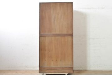 和製ビンテージ　楢(ナラ)材　素朴な佇まいが魅力的なワードローブ(洋服タンス、衣装箪笥、ヴィンテージ)(R-073882)