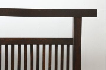中古　松本民芸家具　和の趣溢れる佇まいが魅力のC型衝立て(つい立て、衝い立て、パーテーション、仕切り)(R-073883)