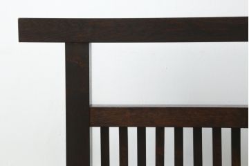 中古　松本民芸家具　和の趣溢れる佇まいが魅力のC型衝立て(つい立て、衝い立て、パーテーション、仕切り)(R-073883)