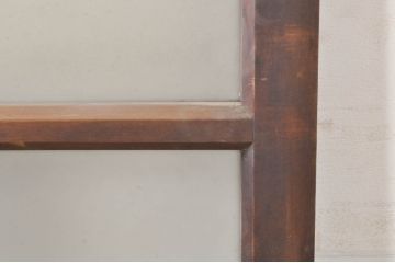 アンティーク建具　大正ロマン　ノスタルジックな雰囲気溢れるガラス窓4枚セット(引き戸、ガラス戸)(R-073890)
