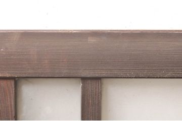 アンティーク建具　大正ロマン　ノスタルジックな雰囲気溢れるガラス窓4枚セット(引き戸、ガラス戸)(R-073890)