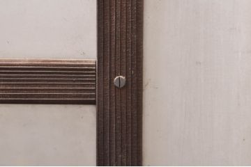 アンティーク建具　大正ロマン　ノスタルジックな雰囲気溢れるガラス窓4枚セット(引き戸、ガラス戸)(R-073890)