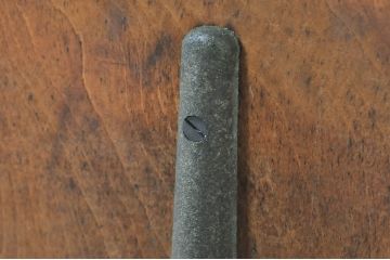 和製アンティーク　ナラ材　使い込まれた風合いが趣のある雰囲気を醸し出すリボルビングブックスタンド(回転本立て、マガジンラック、収納)(R-073893)