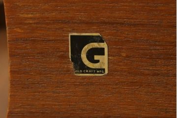 和製ビンテージ　ゴールドクラフト(GOLDCRAFT)　U SERIES　北欧スタイルの空間づくりにおすすめ!!温かみのある木味が魅力のワゴン(サイドテーブル、ヴィンテージ)(R-073894)