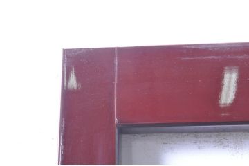 ビンテージ建具　最高級!!　石川県産　総漆塗り　涼しげな和の空間を演出する幅広葦戸2枚セット(引き戸、簾戸、簀戸、葭戸、夏障子、夏戸、御簾戸、すど、ヴィンテージ)(R-073919)