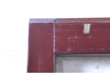 ビンテージ建具　最高級!!　石川県産　総漆塗り　涼しげな和の空間を演出する幅広葦戸2枚セット(引き戸、簾戸、簀戸、葭戸、夏障子、夏戸、御簾戸、すど、ヴィンテージ)(R-073920)