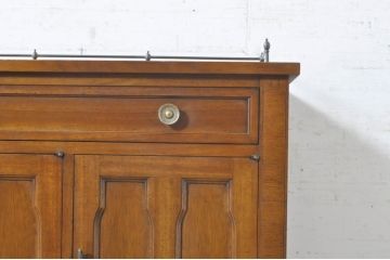 中古　DREXEL HERITAGE(ドレクセルヘリテイジ)　Triune(トライユン)　クラシカルな雰囲気が素敵なキャスター付きサービス台(ワゴン、サイドボード、サーバー)(R-073932)