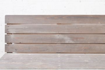 和製アンティーク　素朴な木味のぬくもりを感じるベンチ(長椅子、長イス、板座チェア、木製ベンチ)(R-073941)