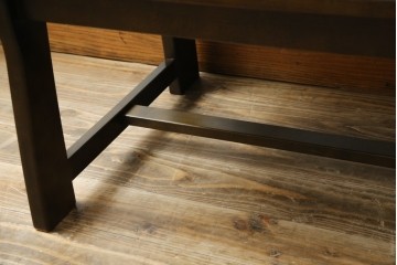 中古　希少な絶版品!　カリモク家具(karimoku)　ルスティック(RUSTIC)　ダッチカントリースタイルの2人掛けダイニングベンチ　(R-073942)