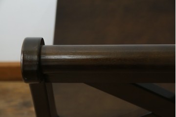 中古　希少な絶版品!　カリモク家具(karimoku)　ルスティック(RUSTIC)　ダッチカントリースタイルの2人掛けダイニングベンチ　(R-073942)