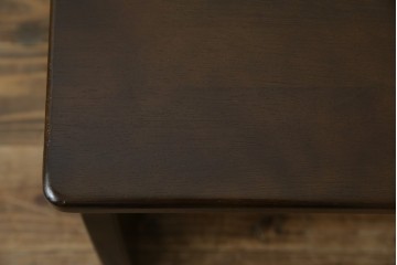 中古　希少な絶版品!　カリモク家具(karimoku)　ルスティック(RUSTIC)　ダッチカントリースタイルの2人掛けダイニングベンチ　(R-073942)