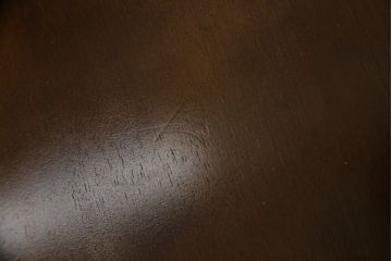中古　希少な絶版品　カリモク家具(karimoku)　ルスティック(RUSTIC)　カントリースタイルの空間づくりにおすすめな2人掛けベンチ(長椅子、板座チェア)(R-073943)