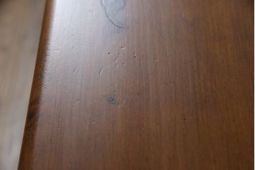 中古　スペイン製　バレンシア　タイルに描かれた花柄が可愛らしい!! お部屋を華やかに引き立てるチェスト(サイドチェスト、引き出し)(R-073956)