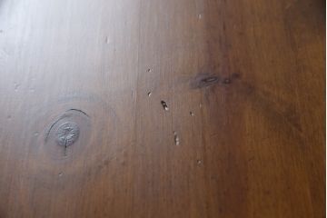 中古　スペイン製　バレンシア　タイルに描かれた花柄が可愛らしい!! お部屋を華やかに引き立てるチェスト(サイドチェスト、引き出し)(R-073956)