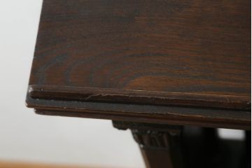 イギリスアンティーク　オーク材　上質な彫刻入りの豪華なレクターン(聖書台、講壇、説教台、見台、教会、カウンターテーブル、メニュー台、英国)(R-073968)