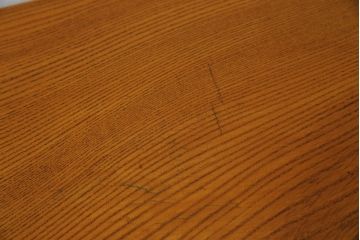 デンマークビンテージ　Illums Bolighus(イルムス ボリフス)　オーク材　老舗インテリアショップのシンプルなライティングビューロー(ワークデスク、簿記机、在宅用、在宅ワーク、北欧、ヴィンテージ)(R-073971)