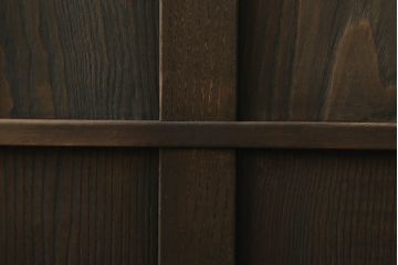 中古　高級品!!　国産　職人手作り　総栗材　内部桐材　浮造り仕上げが魅力のシックなライティングビューロー(座机、デスク、ワークデスク、簿記机、在宅用、在宅ワーク用)(R-073988)