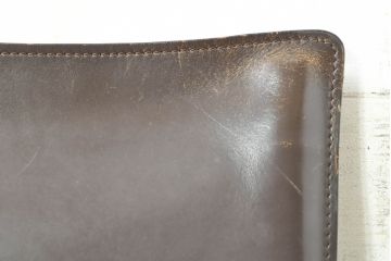 中古　Cassina(カッシーナ)　412　CAB(キャブ)　MARIO BELLINI(マリオベリーニ)　シンプルモダンな空間づくりに活躍するアームレスチェア2脚セット(ダイニングチェア、椅子、イス)(定価2脚で約52万8千円)(R-073991)