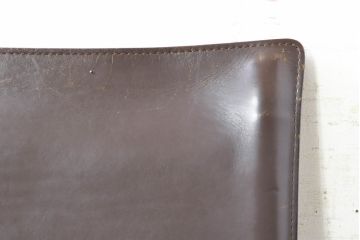 中古　Cassina(カッシーナ)　412　CAB(キャブ)　MARIO BELLINI(マリオベリーニ)　シンプルモダンな空間づくりに活躍するアームレスチェア2脚セット(ダイニングチェア、椅子、イス)(定価2脚で約52万8千円)(R-073994)