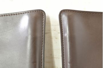 中古　Cassina(カッシーナ)　412　CAB(キャブ)　MARIO BELLINI(マリオベリーニ)　シンプルモダンな空間づくりに活躍するアームレスチェア2脚セット(ダイニングチェア、椅子、イス)(定価2脚で約52万8千円)(R-073996)