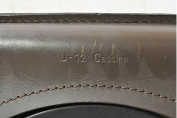 中古　Cassina(カッシーナ)　412　CAB(キャブ)　MARIO BELLINI(マリオベリーニ)　シンプルモダンな空間づくりに活躍するアームレスチェア2脚セット(ダイニングチェア、椅子、イス)(定価2脚で約52万8千円)(R-073998)