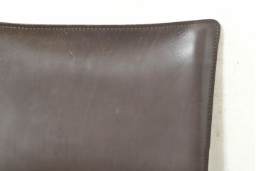 中古　Cassina(カッシーナ)　412　CAB(キャブ)　MARIO BELLINI(マリオベリーニ)　シンプルモダンな空間づくりに活躍するアームレスチェア2脚セット(ダイニングチェア、椅子、イス、バラ売り可能)(定価2脚で約52万8千円)(R-074000)