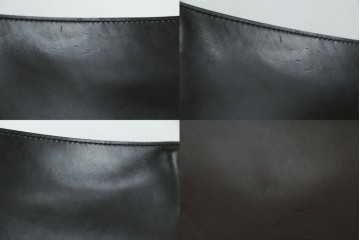 中古　Cassina(カッシーナ)　412　CAB　MARIO BELLINI(マリオベリーニ)　厚革製　背もたれのフィット感と抜群の座り心地が魅力!　シンプルモダンなアームレスチェア2脚　セット定価約52万8千円　(R-074001)