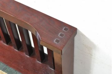 中古　遠野民芸家具　和の空間作りにおすすめの畳ベンチ(長椅子、木製ベンチ、3人掛け、4人掛け)(R-074005)