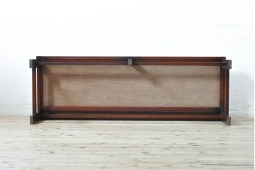 中古　遠野民芸家具　和の空間作りにおすすめの畳ベンチ(長椅子、木製ベンチ、3人掛け、4人掛け)(R-074005)