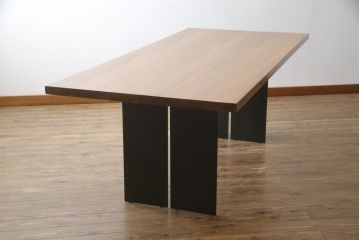 中古　arflex(アルフレックス)　Riva(リーヴァ)　NATURA(ナチュラ)　お洒落な空間作りにおすすめのダイニングテーブル(食卓、4人掛け、6人掛け、作業台)(定価約80万円)(R-074012)