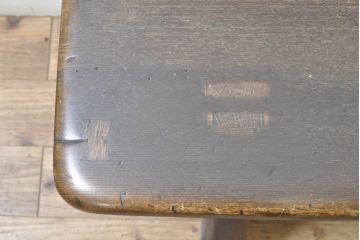 中古　飛騨産業　PROVINCIAL(プロヴィンシャル・プロビンシャル)　素朴な風合いが温かみのあるトリッスルベンチ(長椅子、板座チェア、ダイニングベンチ、飾り台)(定価約24万円)(R-074014)