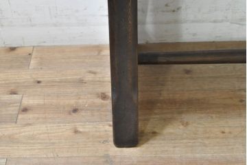 中古　飛騨産業　PROVINCIAL(プロヴィンシャル・プロビンシャル)　素朴な風合いが温かみのあるトリッスルベンチ(長椅子、板座チェア、ダイニングベンチ、飾り台)(定価約24万円)(R-074014)