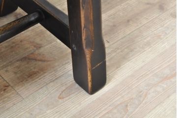 中古　飛騨産業　PROVINCIAL(プロヴィンシャル・プロビンシャル)　素朴な風合いが温かみのあるトリッスルベンチ(長椅子、板座チェア、ダイニングベンチ、飾り台)(定価約24万円)(R-074015)
