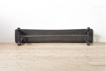 中古　飛騨産業　PROVINCIAL(プロヴィンシャル・プロビンシャル)　素朴な風合いが温かみのあるトリッスルベンチ(長椅子、板座チェア、ダイニングベンチ、飾り台)(定価約24万円)(R-074015)