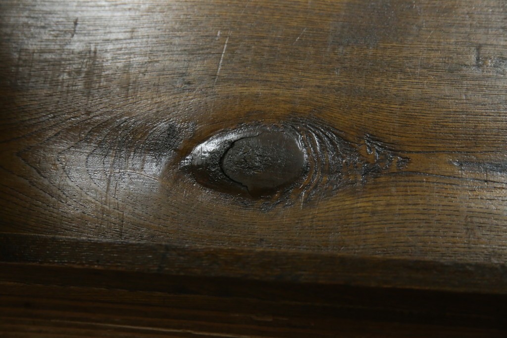 和製アンティーク　栓材　象嵌　どこか懐かしい雰囲気の漂う楔(くさび)式本棚　(R-074022)