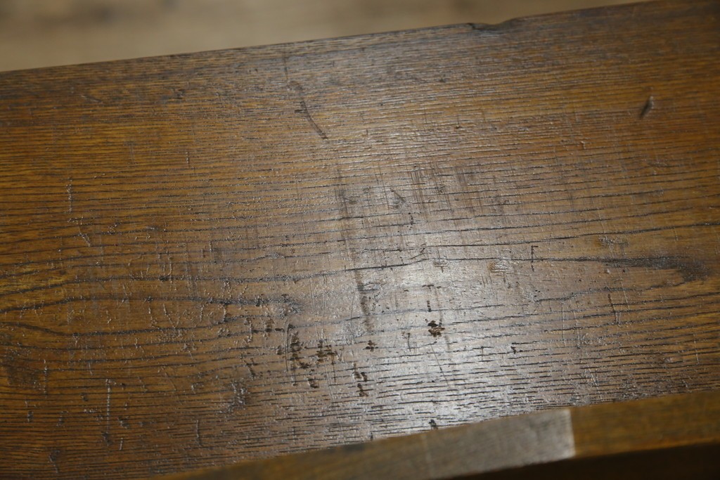 和製アンティーク　栓材　象嵌　どこか懐かしい雰囲気の漂う楔(くさび)式本棚　(R-074022)