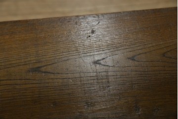 和製アンティーク　栓材　象嵌　どこか懐かしい雰囲気の漂う楔(くさび)式本棚　(R-074022)