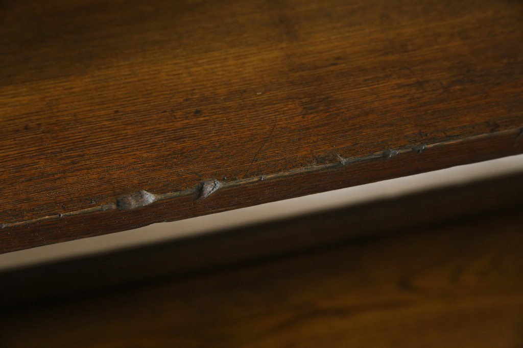 和製アンティーク　栓材　象嵌　どこか懐かしい雰囲気の漂う楔(くさび)式本棚　(R-074022)