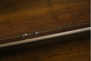 和製アンティーク　栓材　象嵌　どこか懐かしい雰囲気の漂う楔(くさび)式本棚　(R-074022)