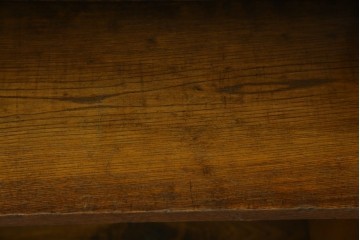 和製アンティーク　栓材　象嵌　どこか懐かしい雰囲気の漂う楔(くさび)式本棚　(R-074022)