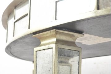 中古　美品　アメリカ最高級ブランド　センチュリー(CENTURY)　煌びやかなデザインで空間を華やかに彩るコンソールテーブル(サイドテーブル、花台、飾り台)(R-074024)
